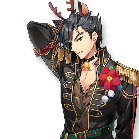 jin christmas artwork